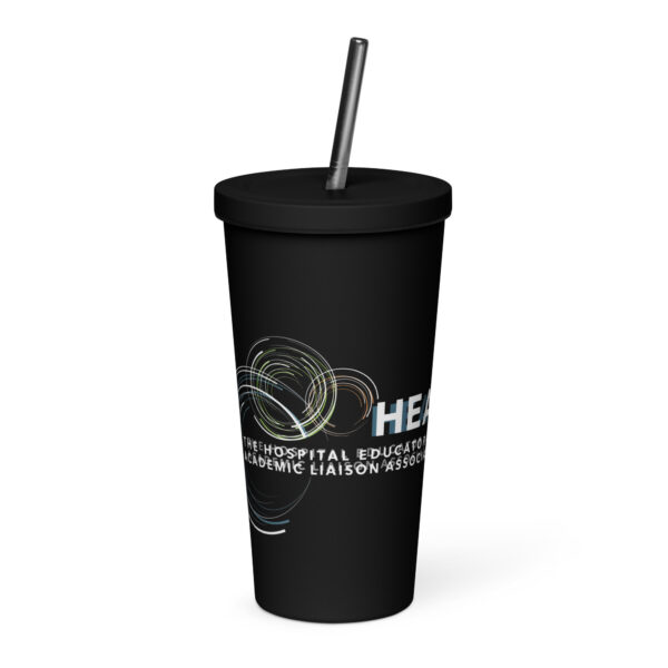 Insulated tumbler with a straw - Image 10